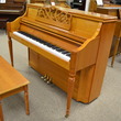 1999 Charles R Walter console, light cherry - Upright - Console Pianos